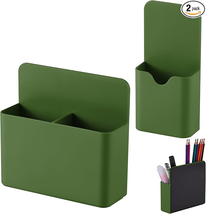 Magnetic Pen Holder,2 Pack Magnetic Dry Erase